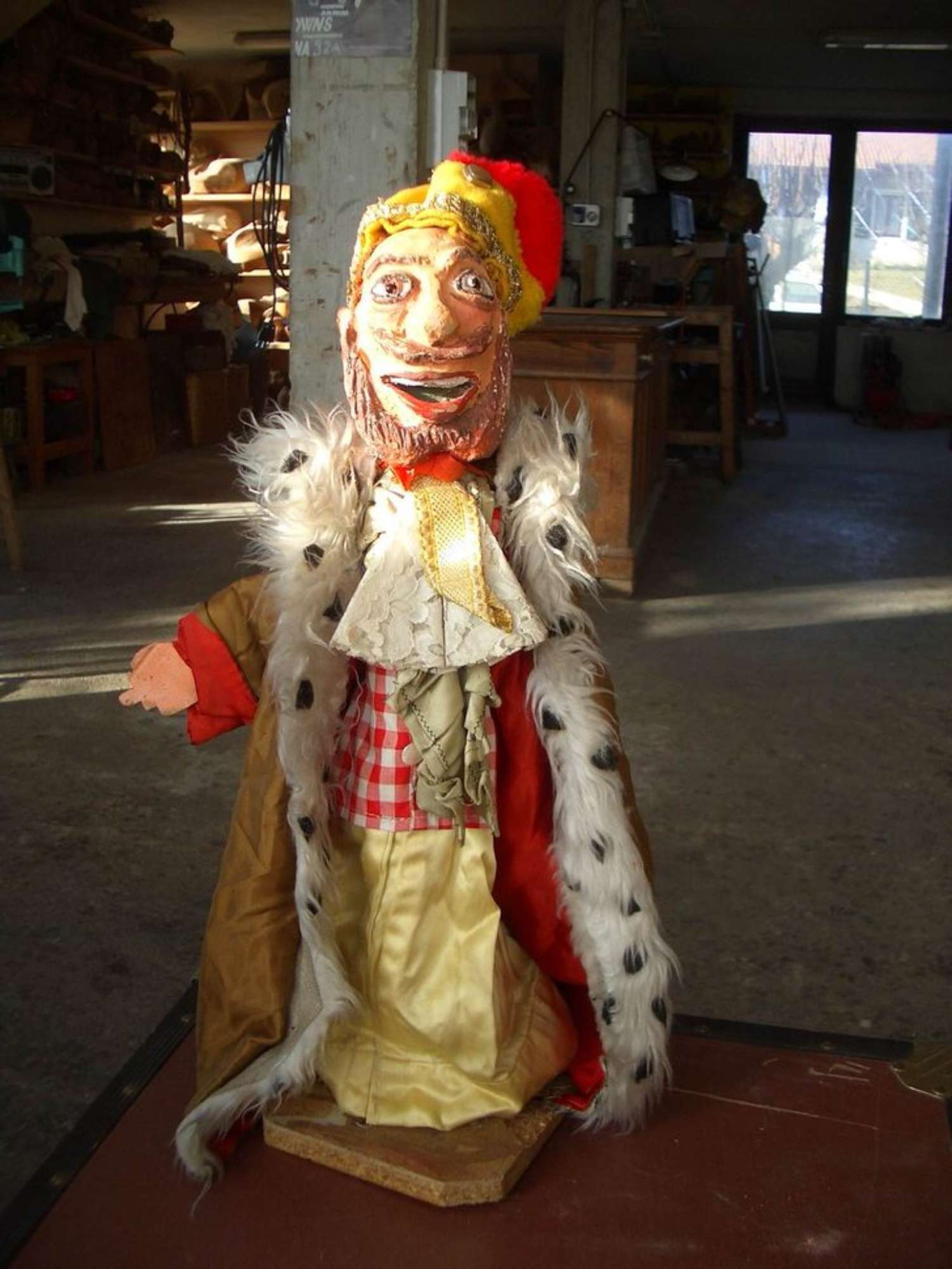 Il Re prima del restauro